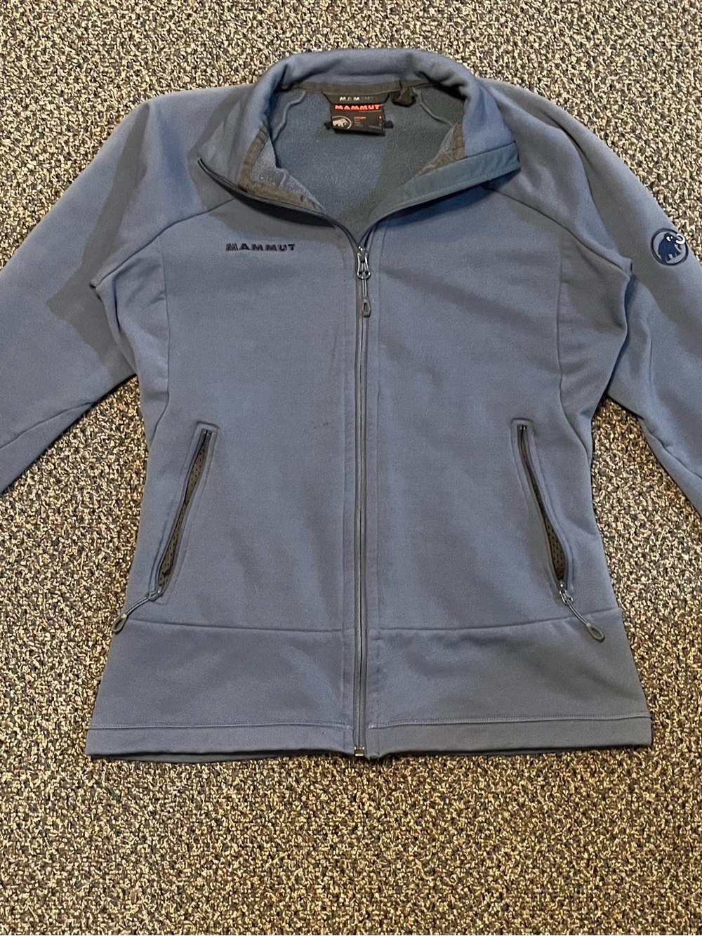 Mammut Men's Performance Jacket in Slate Blue